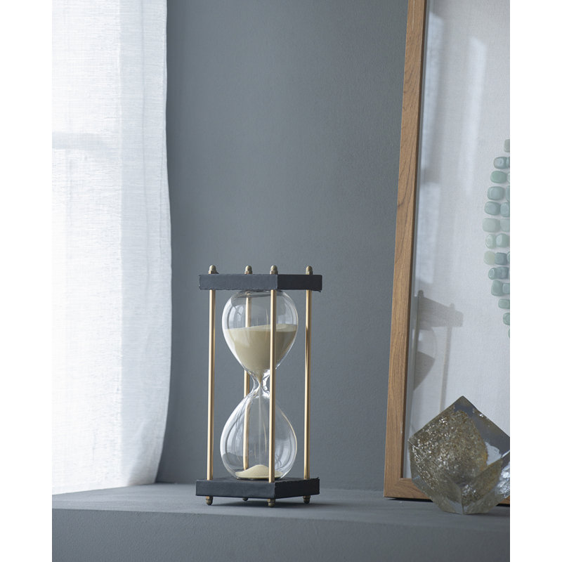 Cleobury Abstract Hourglass, Black/Tan