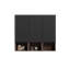 Armoire de rangement murale de salle de bain Mid-Century avec tablette