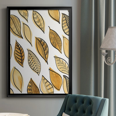 " Patterned Leaf Shapes II "
