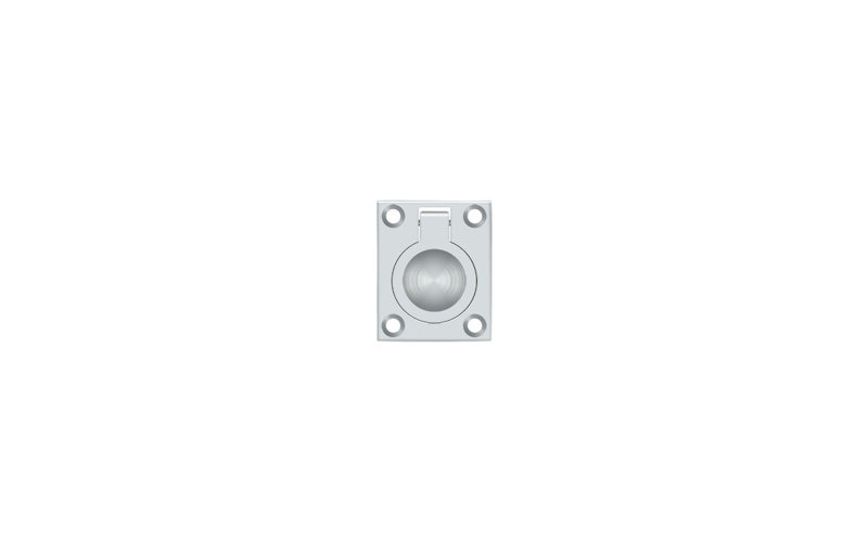 Ring Pull, Polished Chrome