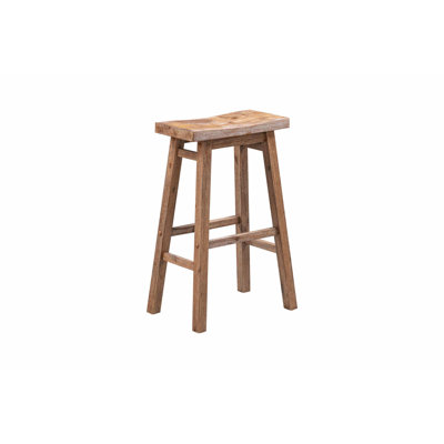 Alessandro Counter Stool with Solid Wood Frame