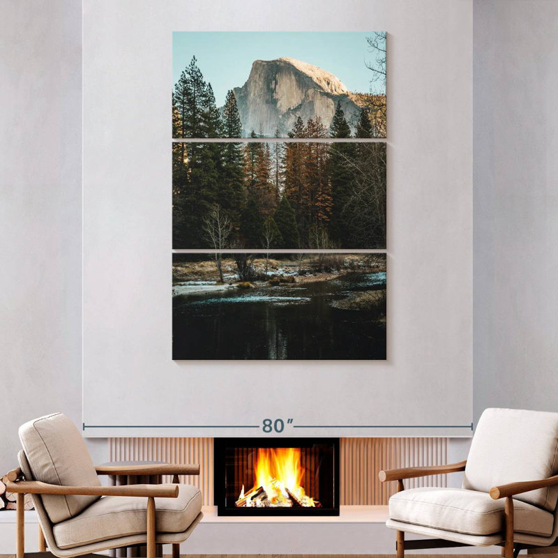 Alvord Half Dome Yosemite, 74" H x 48" W
