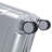 14"/20" 2 Pcs/Set In ABS Spinner Wheel Luggage, With Combination Lock,14" Cosmetic Case