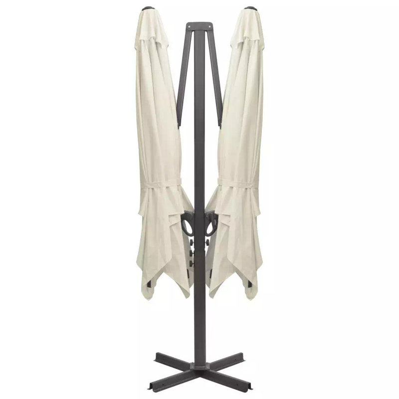 Millste 300cm Cantilever Parasol, Cream