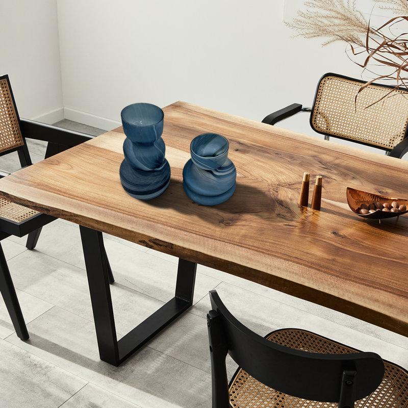 Vase de table en verre fabriqué à la main Nestore