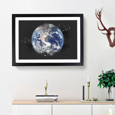 Amazing Image of Earth - Picture Frame Graphic Art Print