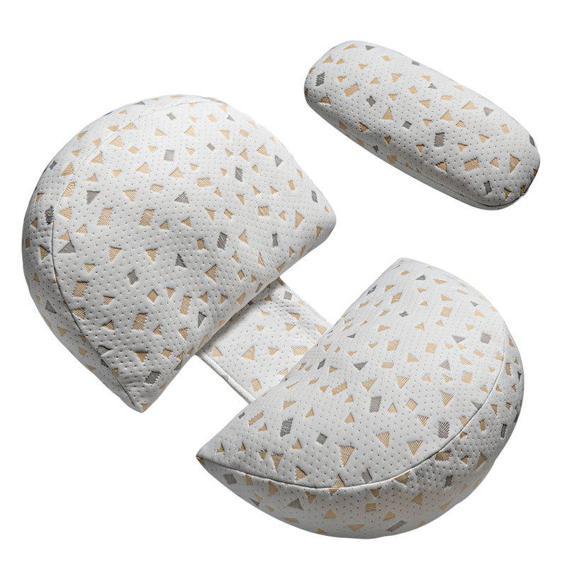 Coussin de maternité réglable avec coussin de maternité et support amovible avec housse détachable