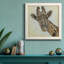 Girafe à motifs - peinture sur toile encadrée-1746009378-1746009405