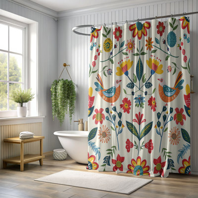 Rideau de douche Country Bloom - Premium