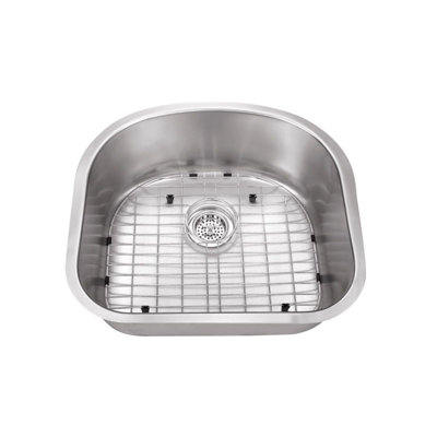 23.25'' L Single Bowl Stainless Steel Kitchen Sink