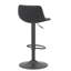 Yasmine Swivel Upholstered Adjustable Height Counter Stool with Metal Frame-1045707942
