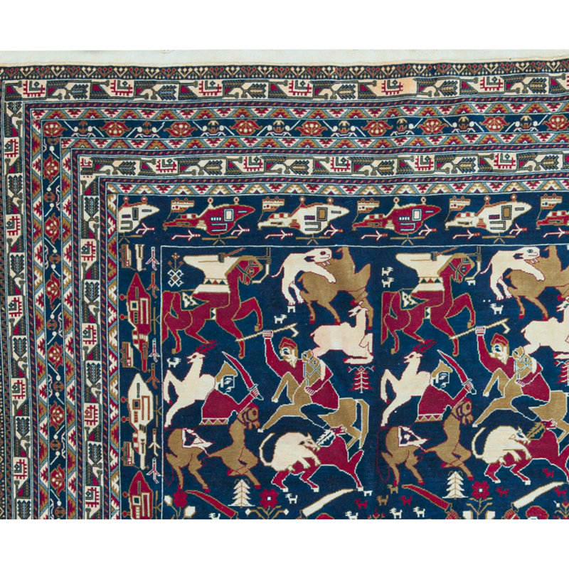 Afghan One-of-a-Kind 6'6" X 9' Area Rug