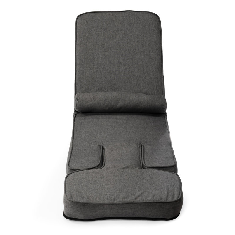 Fauteuil-lit ajustable, lit confortable, lit convertible gris qui améliore la posture
