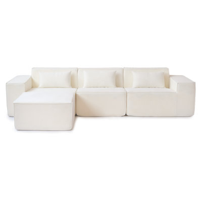 4 - Piece Modular Sectional With Ottoman