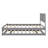 Platform Bed With Adjustable Trundle-198232460