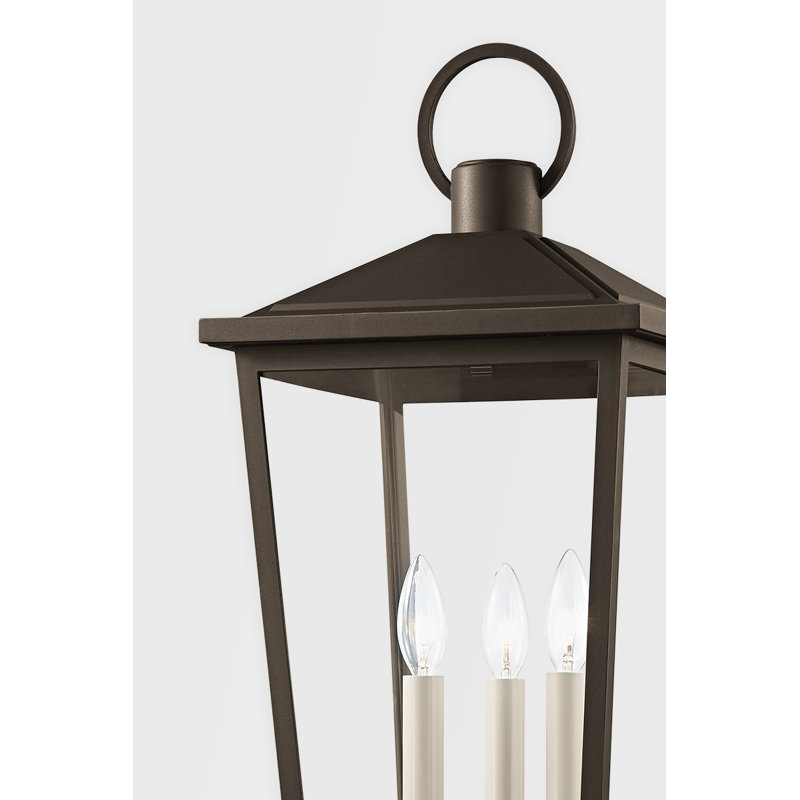 Outdoor Wall Lantern, Bronze, 23" H x 11" W x 12.25" D