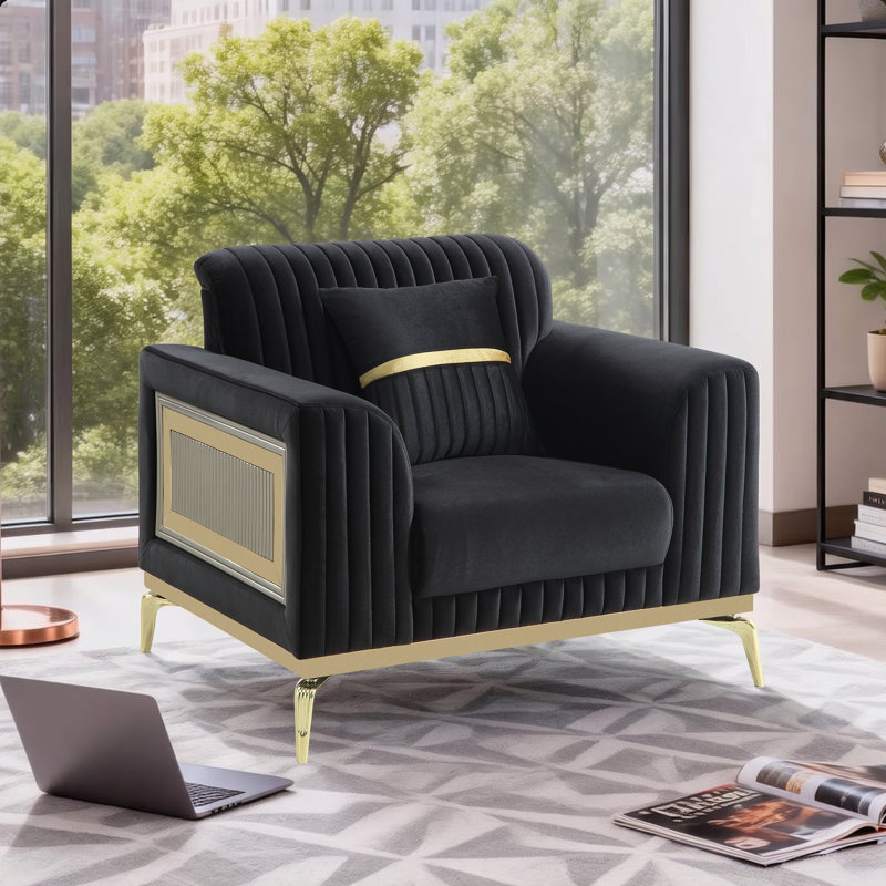 Chaise Duplessis noire, Noir
