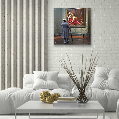 «Image dans une image», art mural en verre acrylique