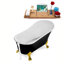 1699.3mm x 800.1mm Soaking Acrylic Bathtub-789989667-789989671
