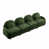 Ours en peluche vert