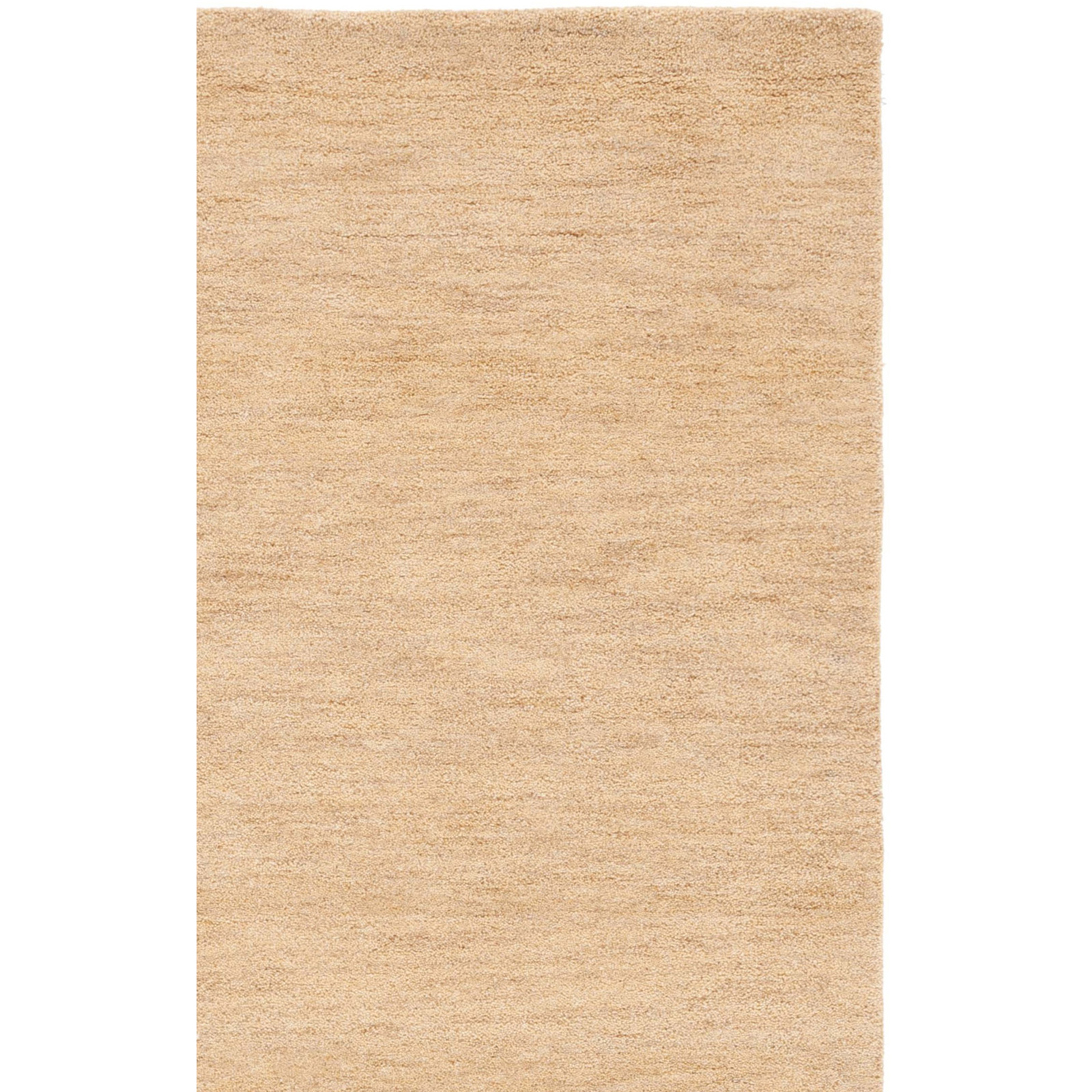 Lonzo Handmade Beige Rug, Rectangle 8' x 10'