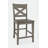 Kenia Solid Wood Counter Stool