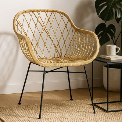 Temescal Outdoor Patio Dining Armchair