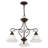 Aquala 3 - Light Steel Dimmable Chandelier-20317228