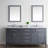 Herrell 72 " W Freestanding Standard Free Standing 2 Double Vanity Bathroom Vanity With Carrara Marble Top-33655746