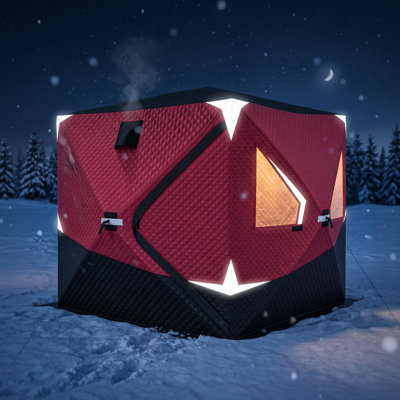 Insulated Pop-Up Ice Fishing Tent