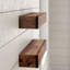 Solid Wood Rectangle Floating Shelf