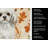 White Tibetan Spaniel Heirloom Fall Kitchen Towel-1218231589