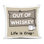 Coussin extérieur Stupell Industries Out Of Whiskey Design by LIC