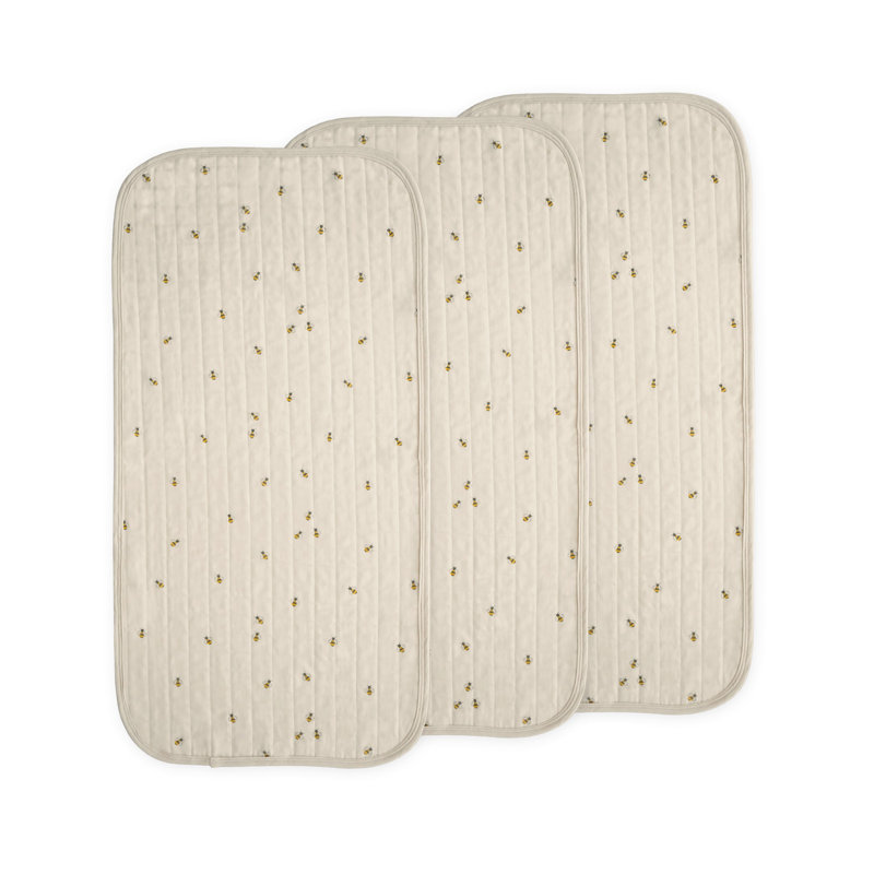 Matelas à langer - Paquet de 3 (Combo abeilles)