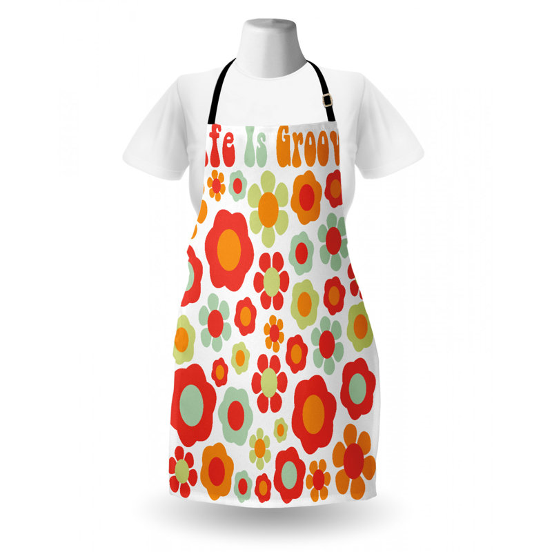 Floral Bib Apron