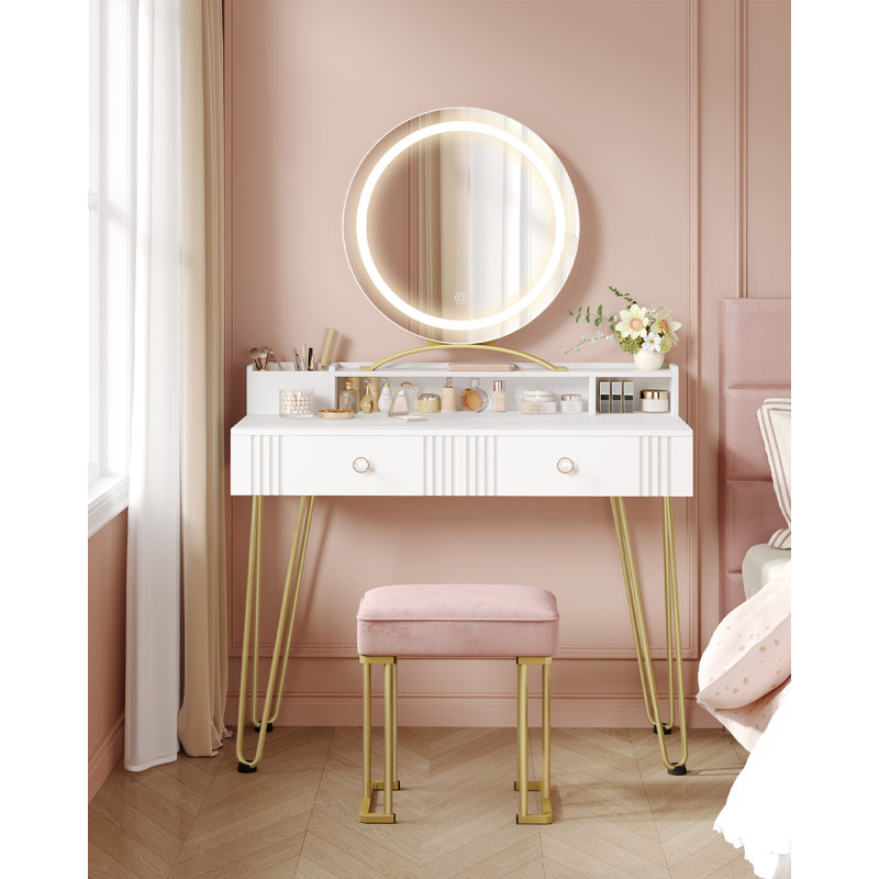 Dressing Table with Mirror