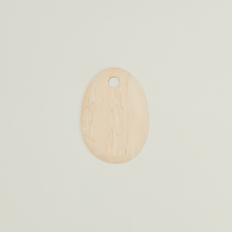 Pebble Cutting Board - Medium, Maple Wood, 13.6" x 10.75"