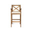 Chaises d'extérieur en bois avec tabourets de patio Perla-385648839-385648833