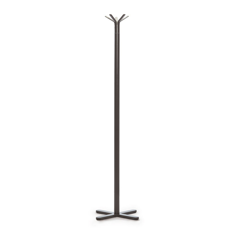 Hulot Metal Freestanding Coat Rack, Grey