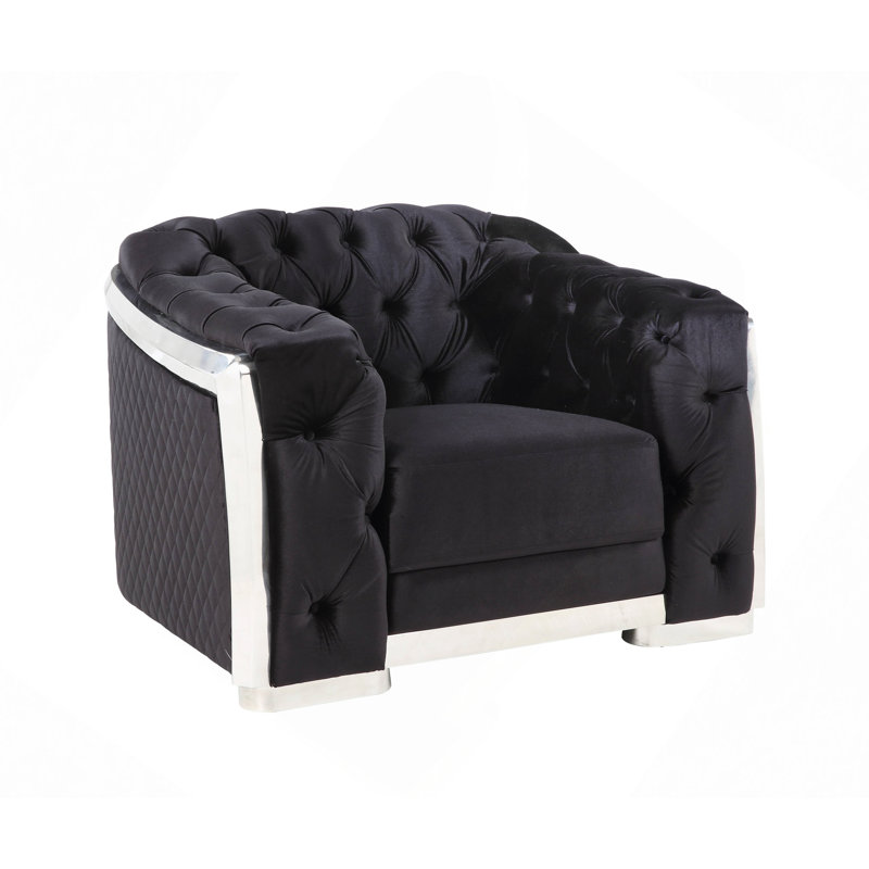 Fauteuil en velours