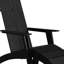 Chaise Adirondack à deux lattes avec repose-pieds Brady-88681463