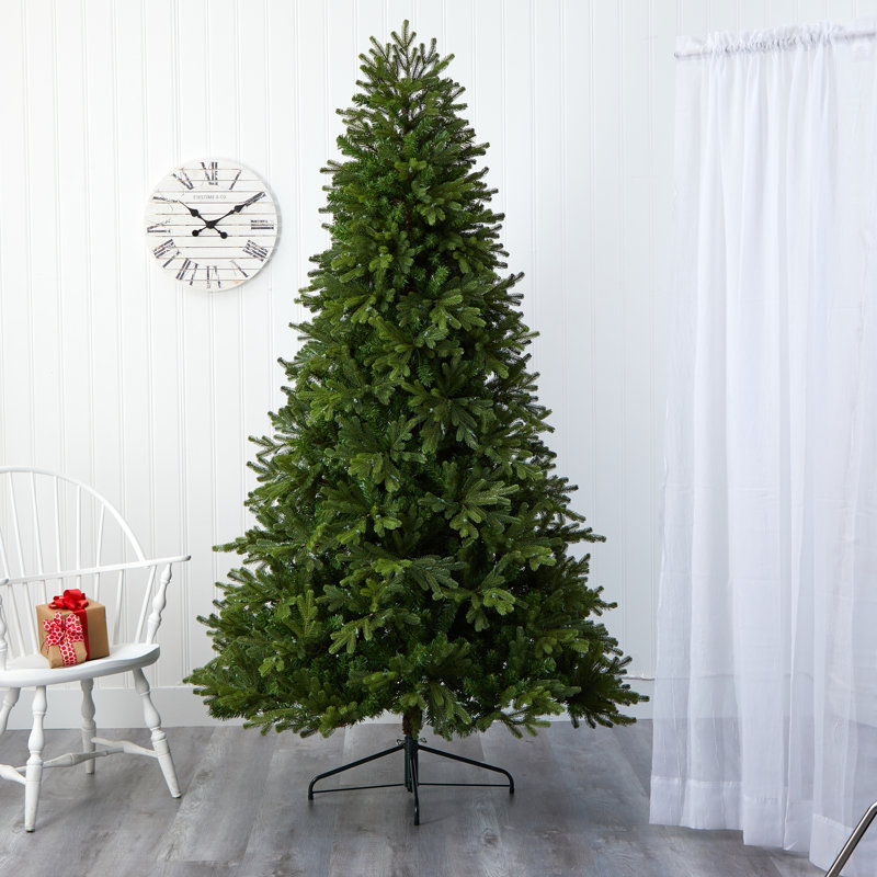 Lighted Artificial Christmas Tree, 7'6" H