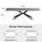 Cerinle 78.74'' to 110.24'' Extendable Rectangular Sintered Stone Dining Table for 8-10-1433013448