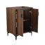 Meuble-lavabo moderne de 24 po avec 2 portes à fermeture douce, beaucoup de rangement, facile à entretenir et à installer