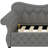 Upholstered Daybed with LED  and Nail Head Decoration-126450470