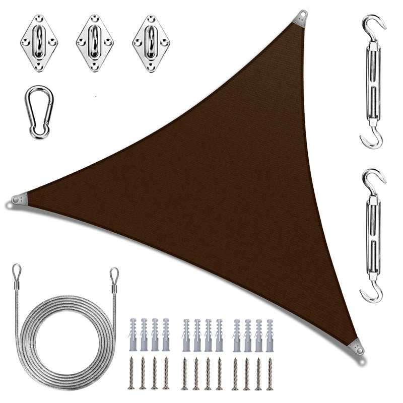 Voile royal avec anneau et anneau, 32 pi x 32 pi x 32 pi, Vert