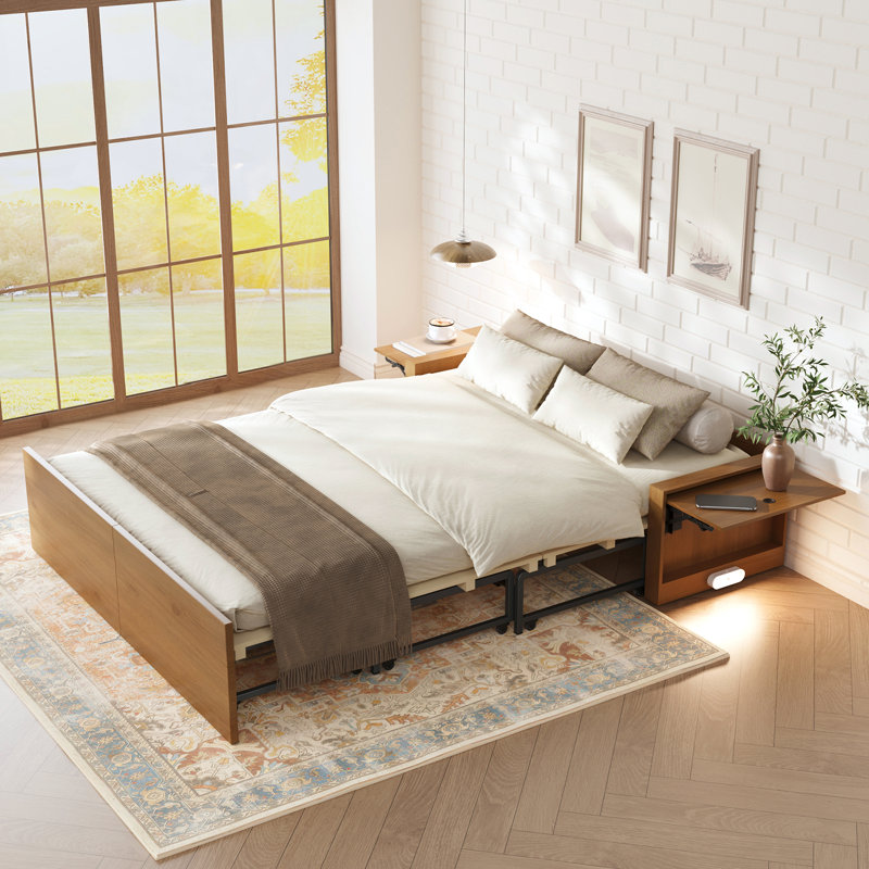 Full / Double Bed, Brown