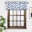 Zack Geometric Kitchen Valance Tailored 52 Window Valance-664785913-579233113