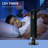 39.25" Tower Fan Cooling For Bedroom With 80° Oscillating, 3 Speed, 12H Timer, LED Sensor Panel, Remote Control, Handle, Black