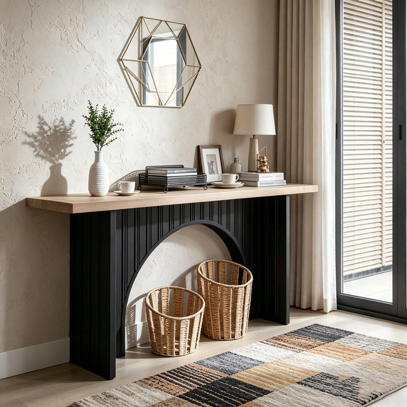 Console moderne minimaliste